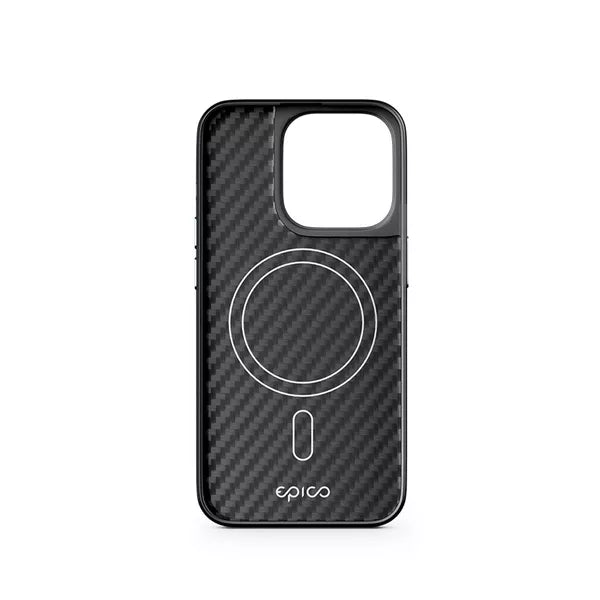 Epico Mag+ Hybrid Carbon, iPhone 15 Pro Max - Case