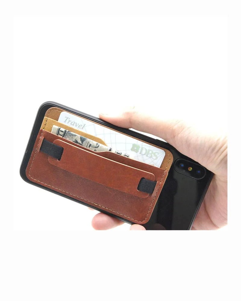 قبضة ومحفظة هاتف Cryobot من More Plus - بني