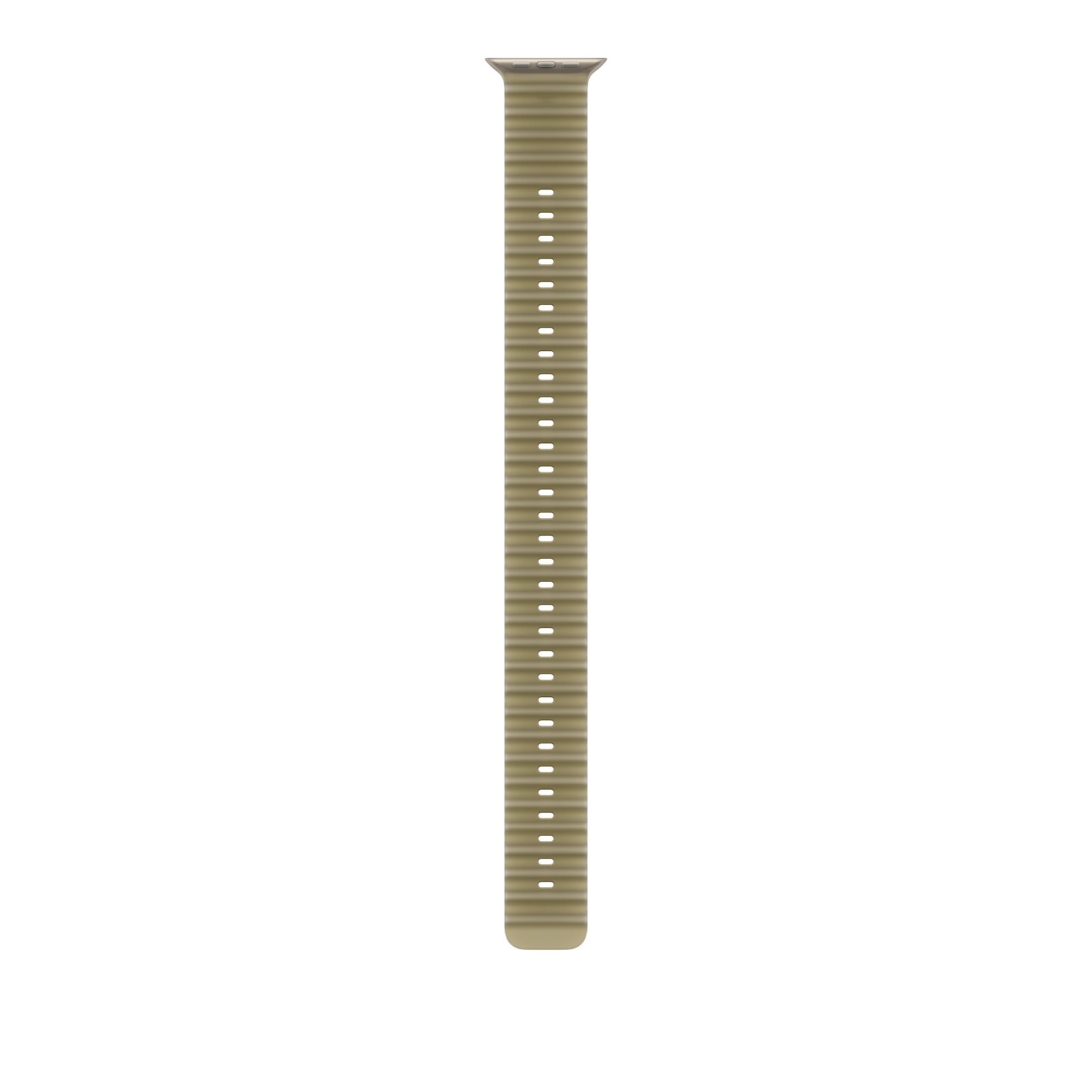 49mm Translucent Kelp Ocean Band Extension - Natural Titanium Finish