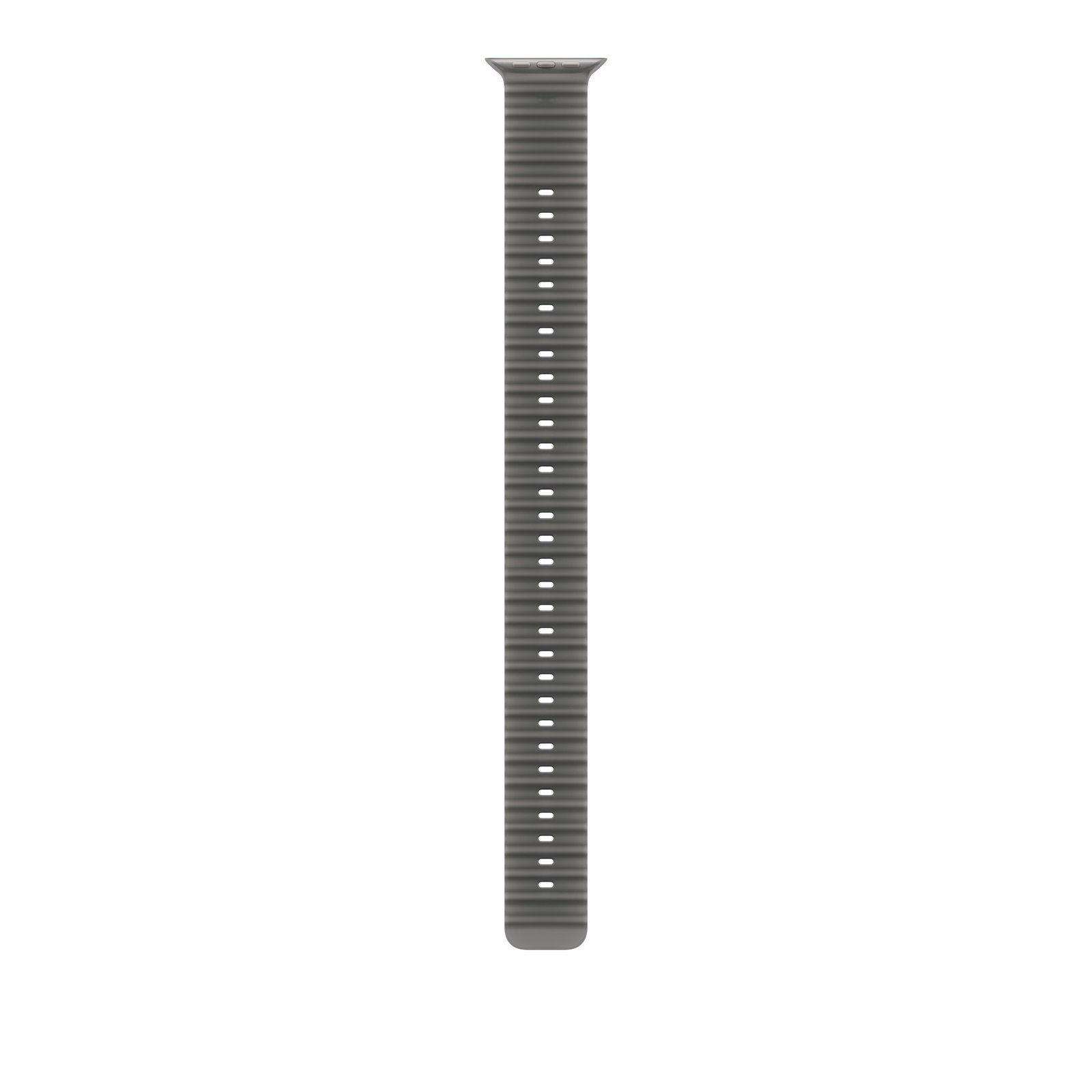 49mm Translucent Black Ocean Band Extension - Natural Titanium Finish