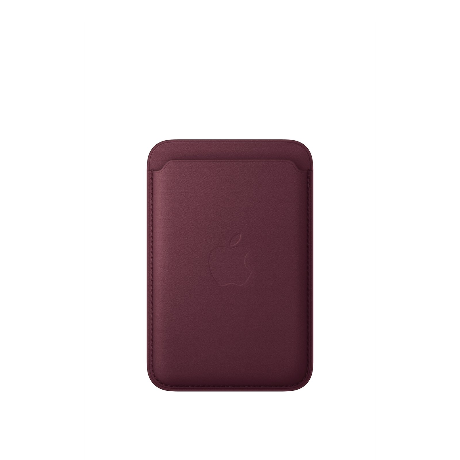 iPhone FineWoven Wallet with MagSafe – Burgundy