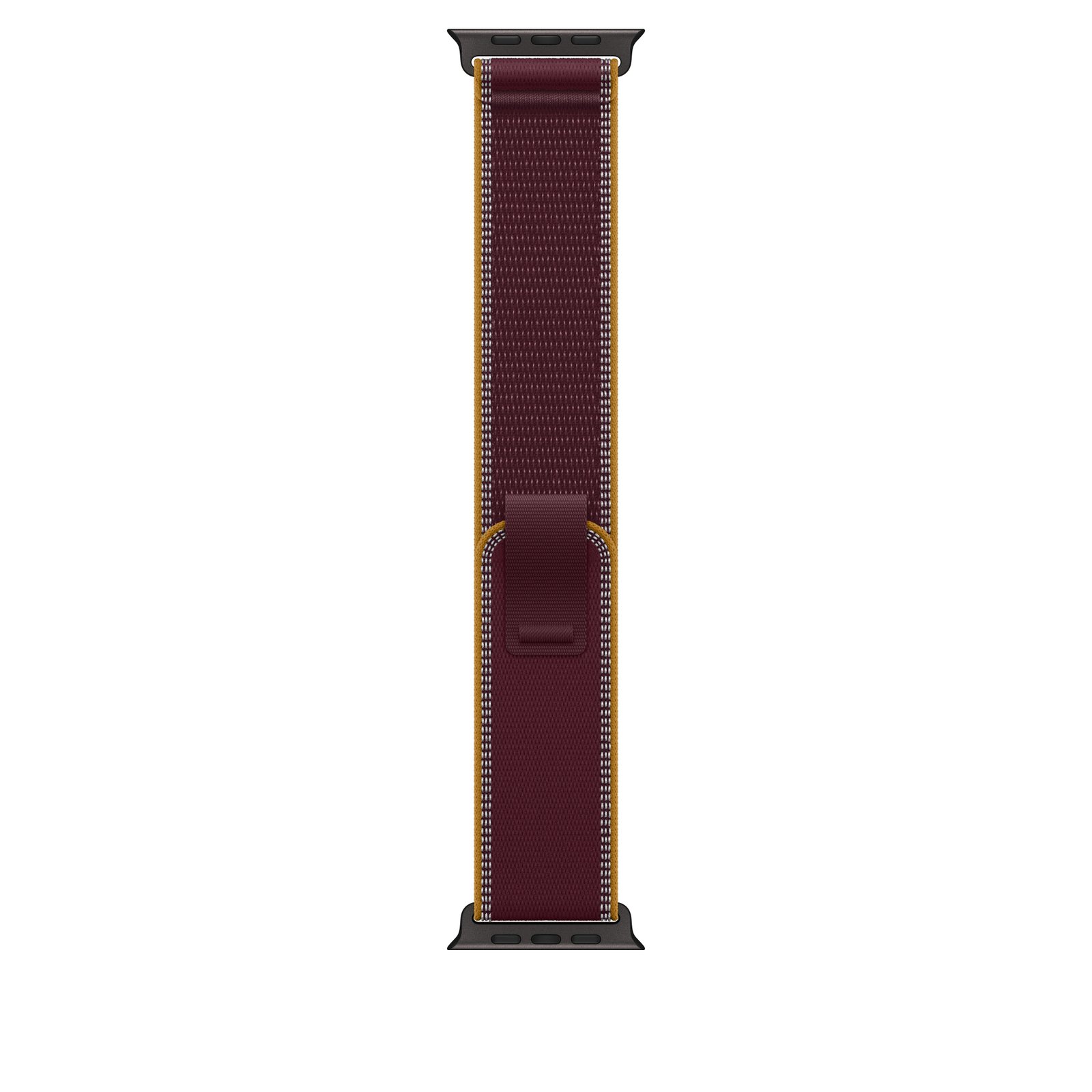 49mm Burgundy Trail Loop - S/M - Black Titanium Finish