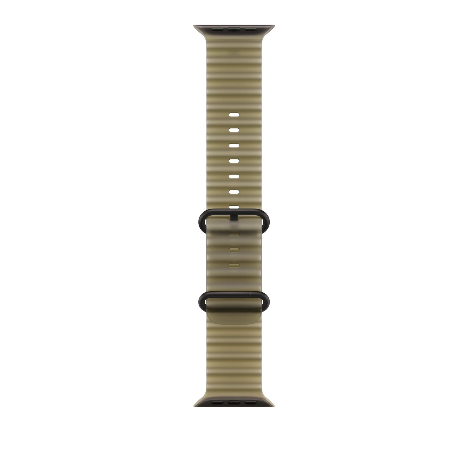 49mm Translucent Kelp Ocean Band - Black Titanium Finish