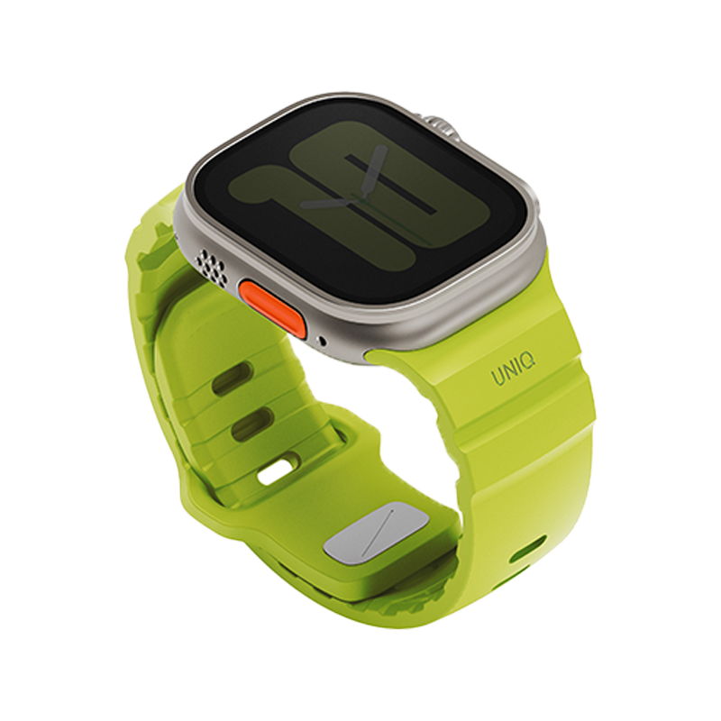 ALTON SILICON APPLE WATCH STRAP 49/46/45/44MM - LIME GREEN (LIME GREEN)