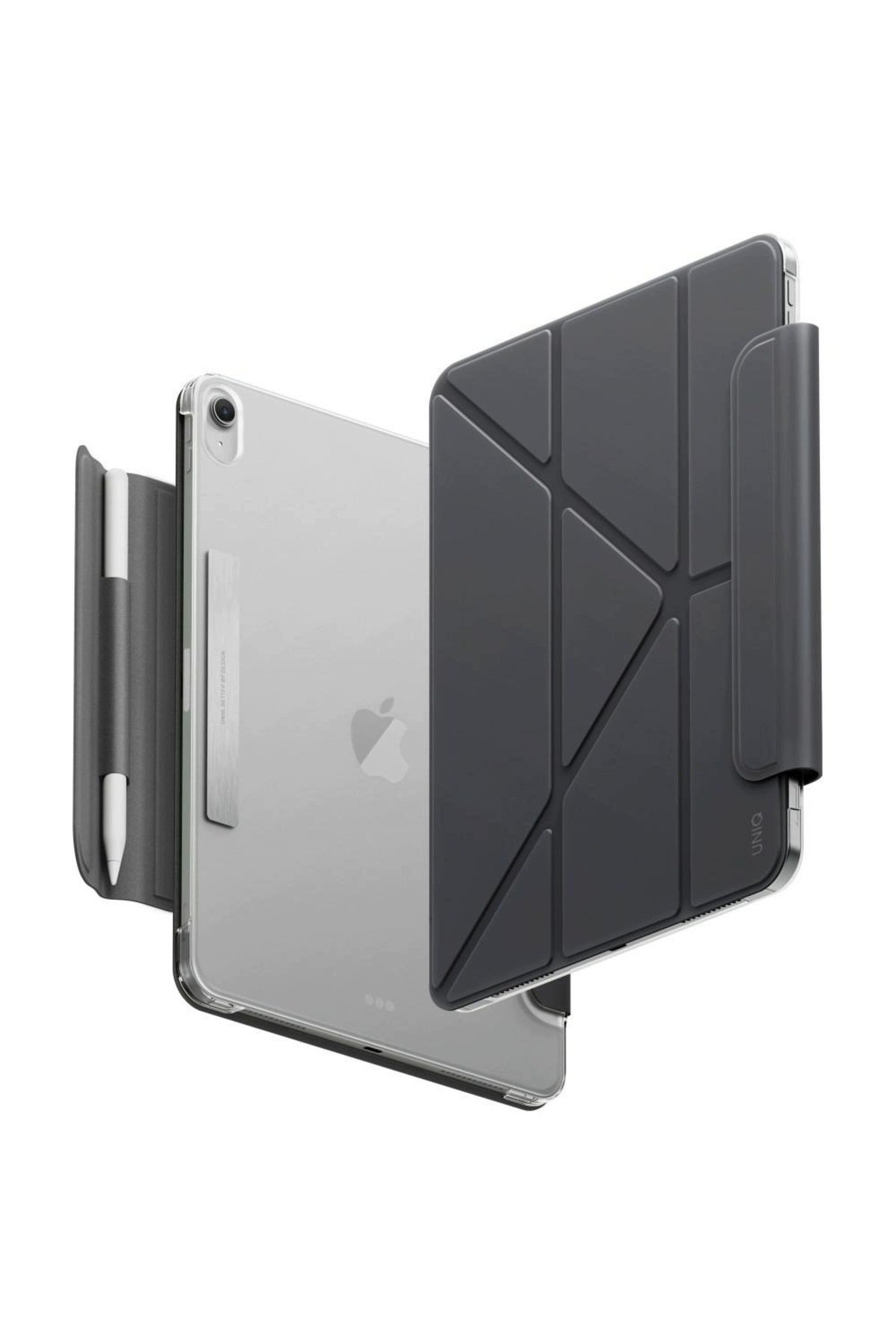 CAMDEN LITE WITH DETACHABLE PENCIL SLEEVE IPAD AIR 11 (M2-M4) - CHARCOAL GREY