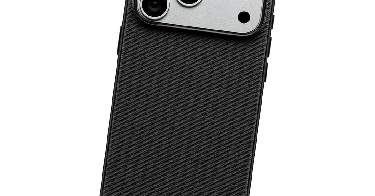 CARE™ by PanzerGlass® Fusion Fabric Case Black w. MagSafe Apple iPhone 2026 Pro Max