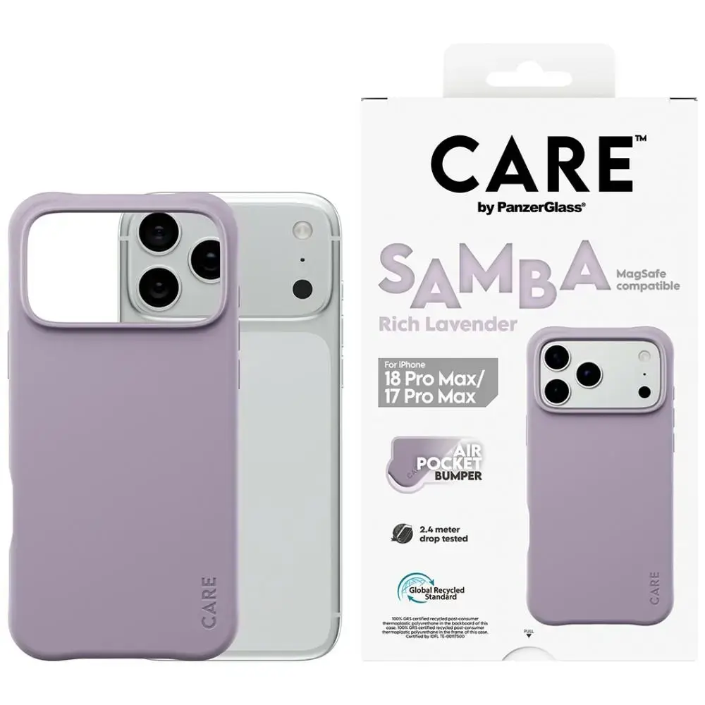 CARE Fashionable Case Samba Lavender w. MagSafe Apple iPhone 2026 Pro Max