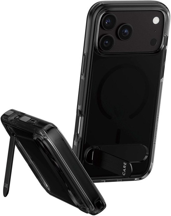 CARE Feature Case Smokey Black Urban Exp. w. Kickstand and black Magsafe Apple iPhone 2026 Pro Max