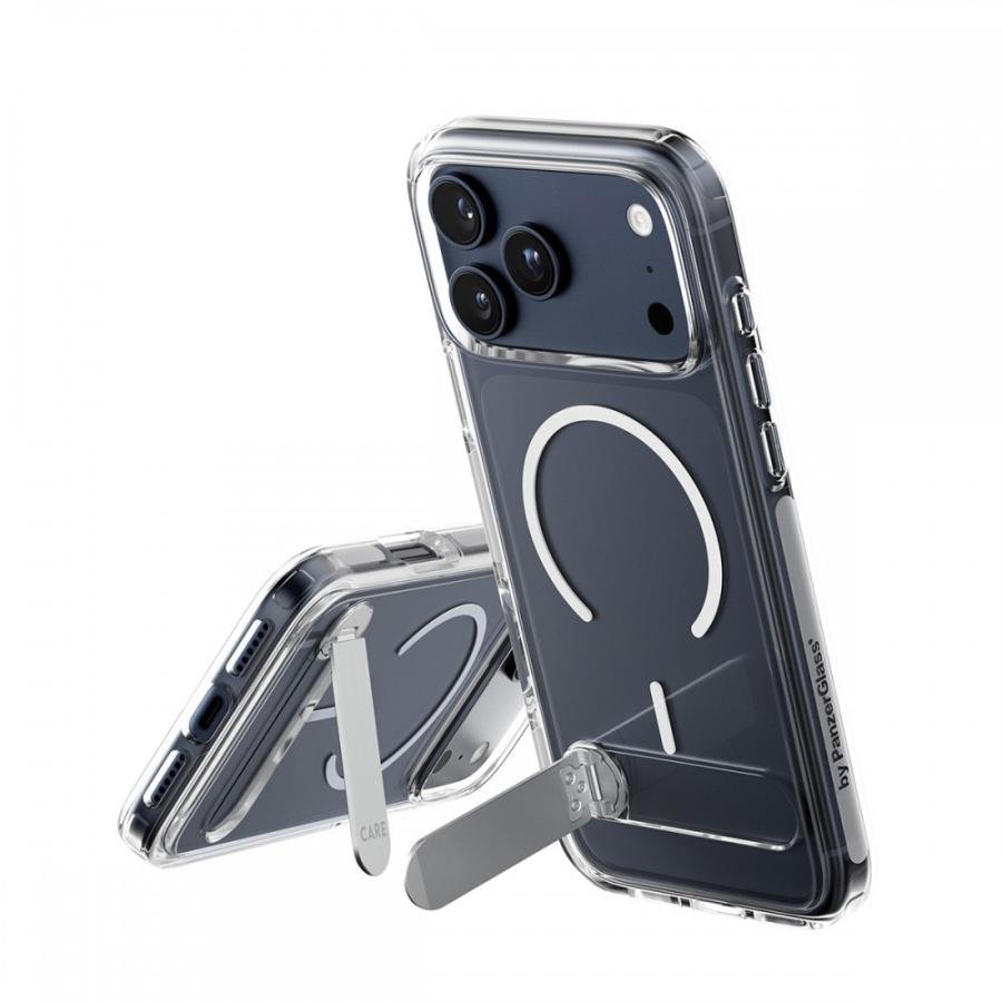 CARE Feature Transparent Case w. Kickstand iPhone 17 Pro Max