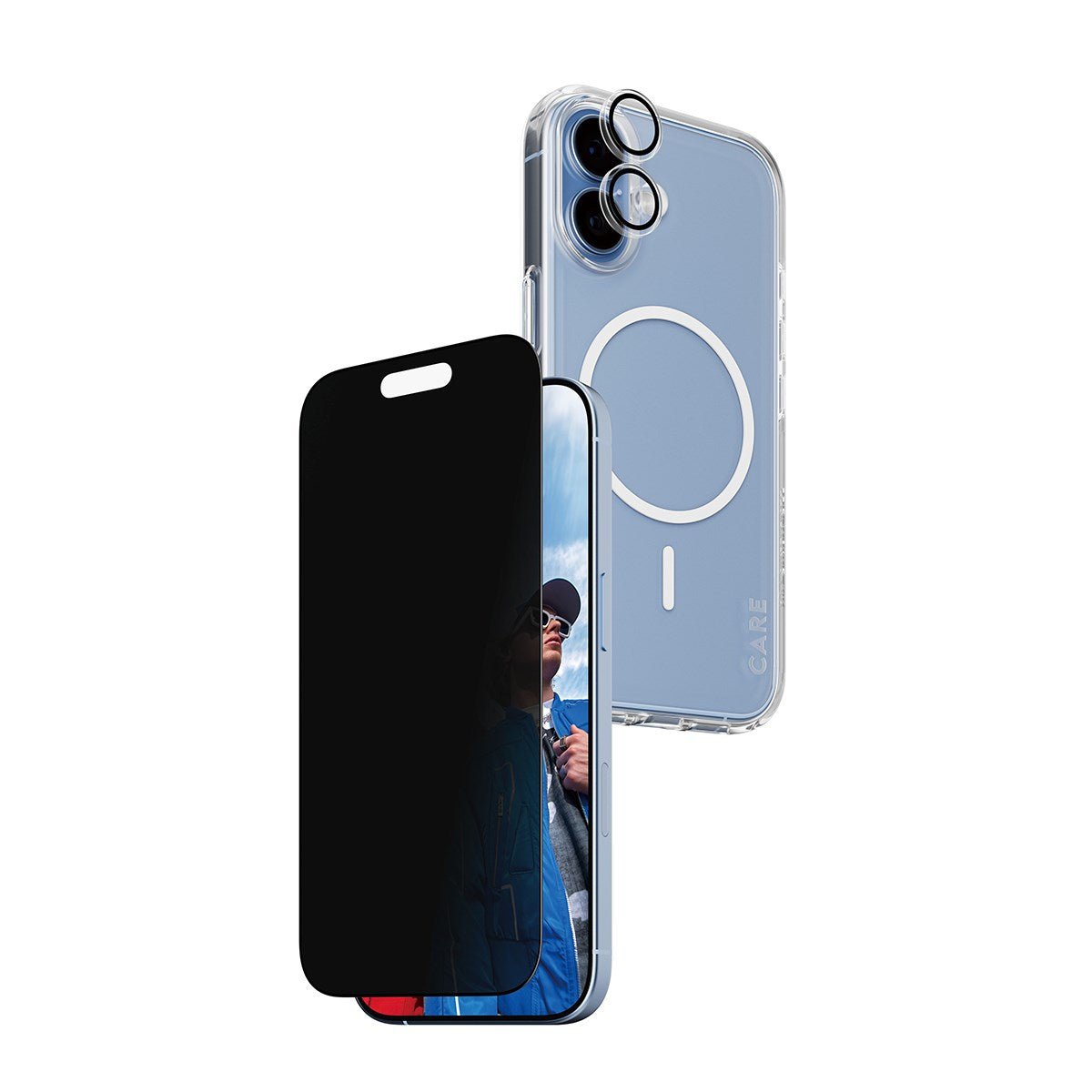 CARE Flagship 3in1 iPhone 17 (UWF+Case+Hoops) Privacy