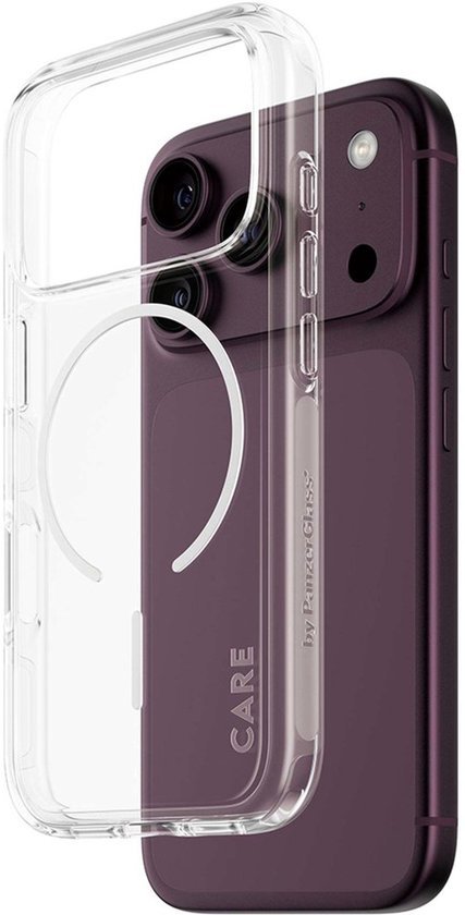CARE Flagship Case Transparent Urban Explorer w. White Magsafe Apple iPhone 2026 Pro