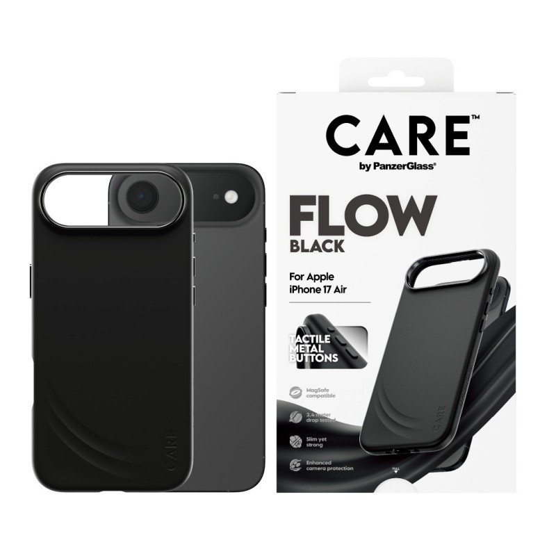 CARE Flow Case Black iPhone 17 Air