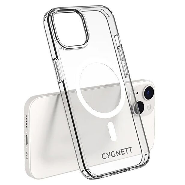 Cygnett AeroMag Protective Case for iPhone 14 (Clear (CY4173CPAEG)