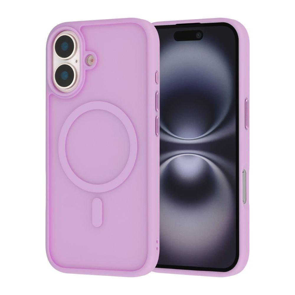 INFINYTY GLE016X18 Frosted Matte Soft Touch Slim Case iPhone 17 Purple