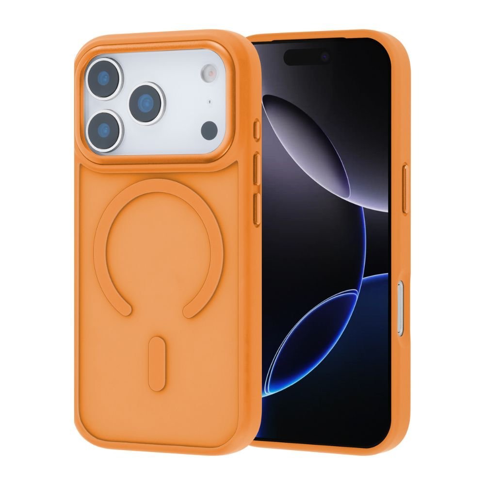 INFINYTY MOD017X17 Premium Frosted Matt Soft Case iPhone 17ProMax Orange