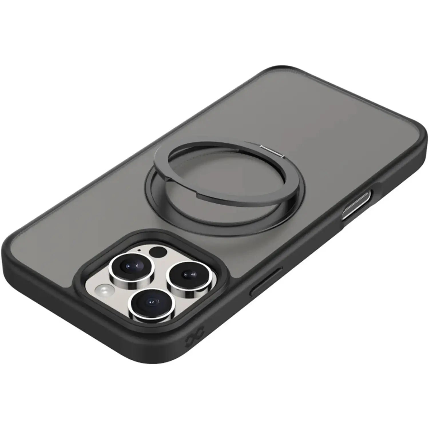 INFINYTY PRI004X01 360° Rotatable Ring Stand Case Pristine iPh 16Pro Gry