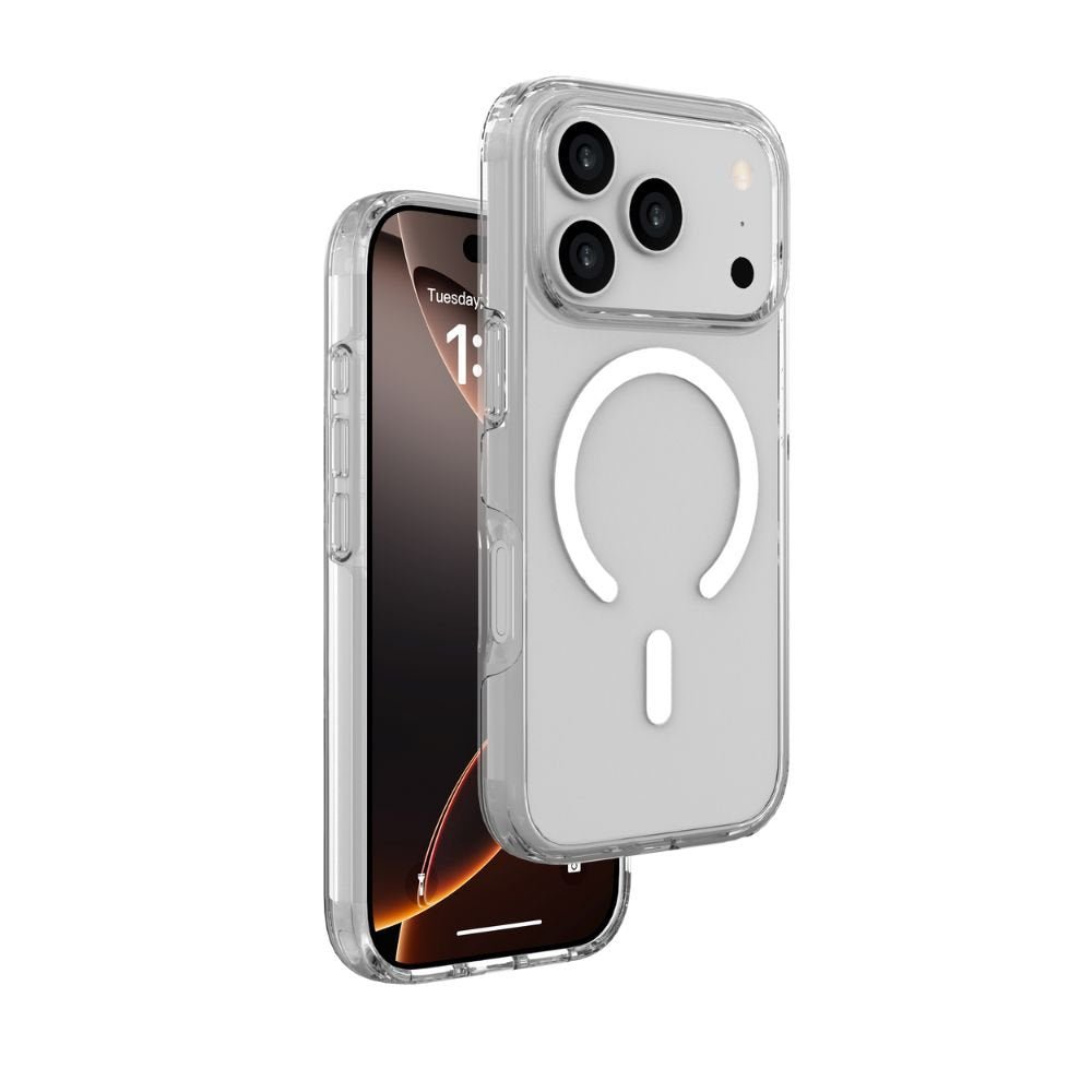 INFINYTY ZEP010X17 Clear Case iPhone 17 PM Anti-Yellow, MagSafe Comp.