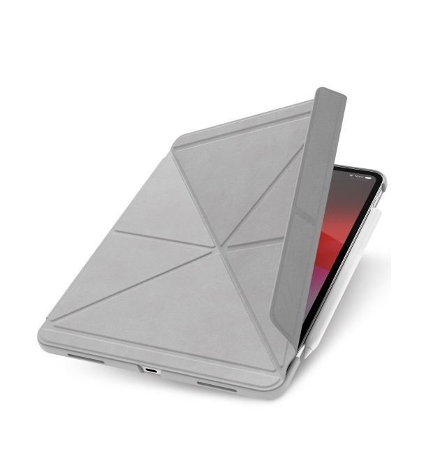 iPad Pro 11" Origami Case (2018) - Silver & Clear