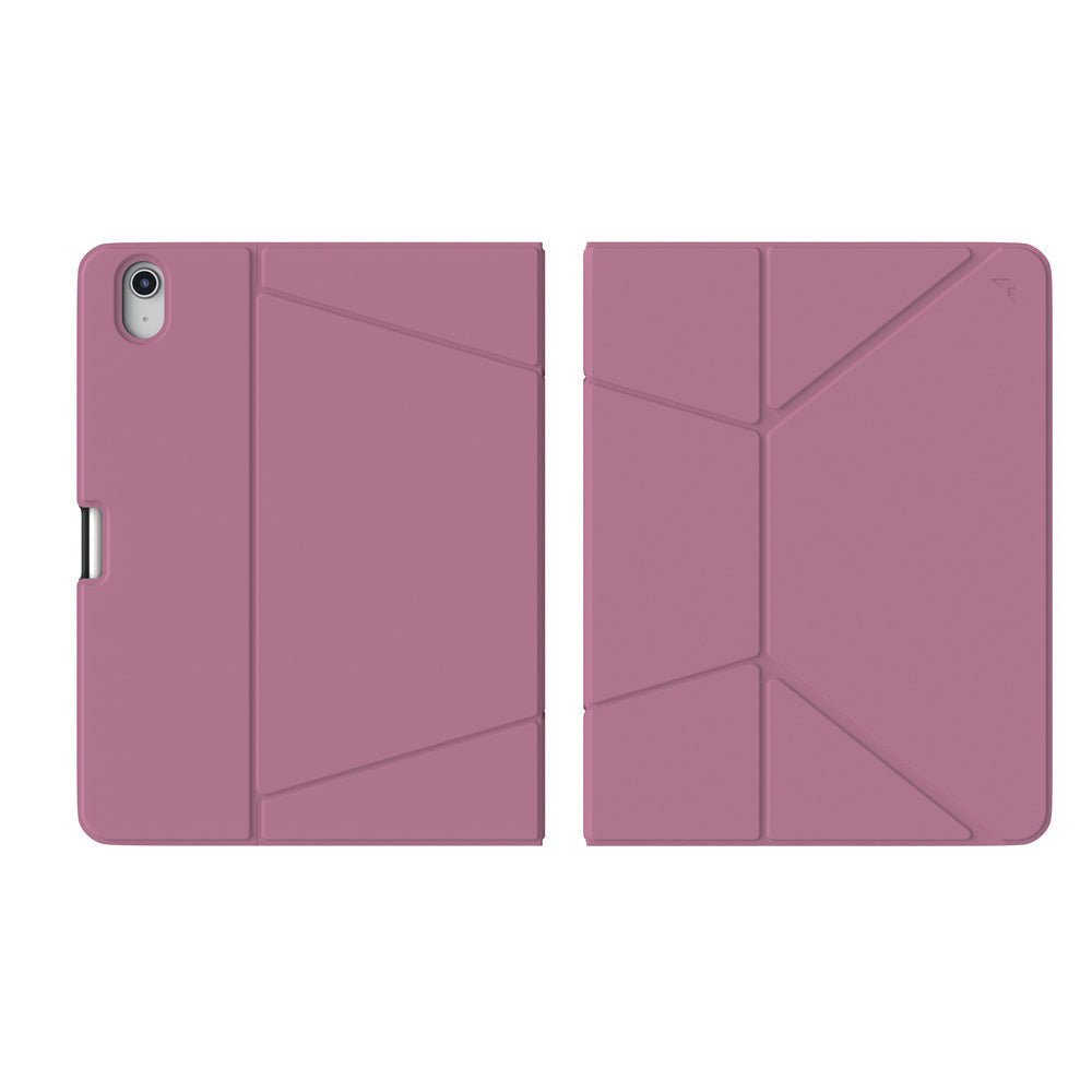 JCPal SlimFlex Folio Case with Pencil Holder (Purple Smoke/Lilac) for iPad 10.9-inch(10th,2022)