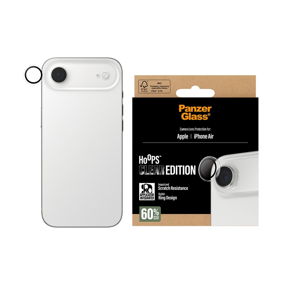 Panzer Glass - Apple iPhone 17 Air Hoops Transp.