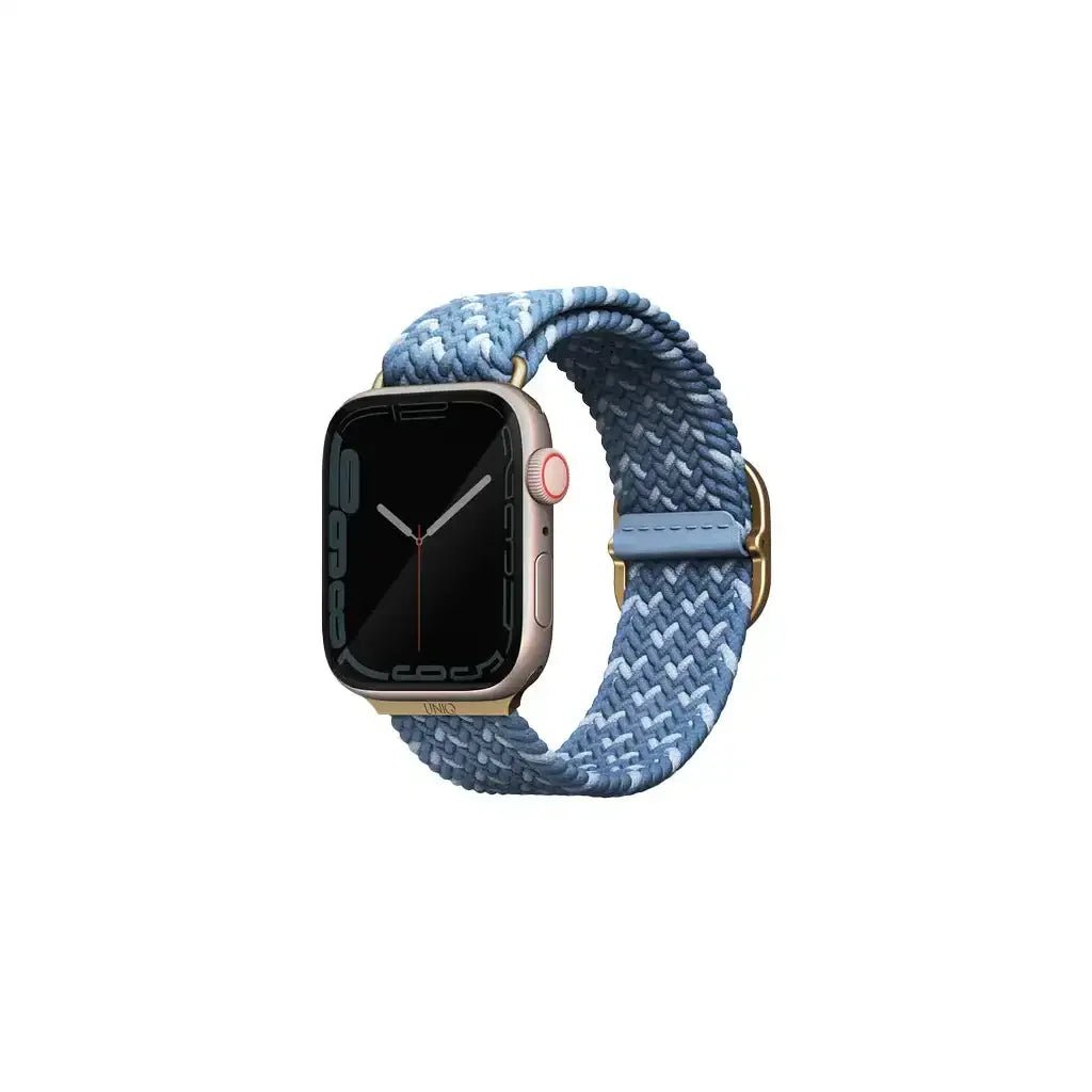 Uniq Aspen Designer Edition Braided Apple Watch Strap 41/40/38Mm - Cerulean Blue (Cerulean Blue)