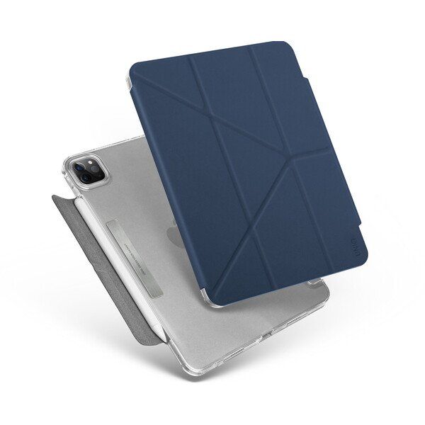 UNIQ CAMDEN NEW IPAD PRO 11 (2021) ANTIMICROBIAL - INDIGO BLUE (INDIGO BLUE)
