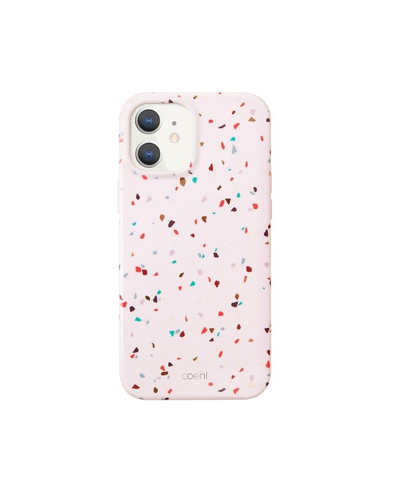 Uniq Coehl Iphone 12 Mini Terrazzo Blush Pink(pink)