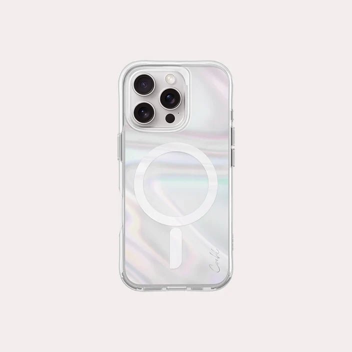 UNIQ COEHL IPHONE 16 PRO (2024) 6.9 MAGNETIC CHARGING SAVON - BUBBLE PRISM (BUBBLE PRISM)