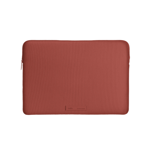 Uniq Cyprus Ridge Edition Water-Resistant Neoprene Laptop Sleeve 13‚Äù (Up To 14") - Burnt Sienna (Burnt Sienna)