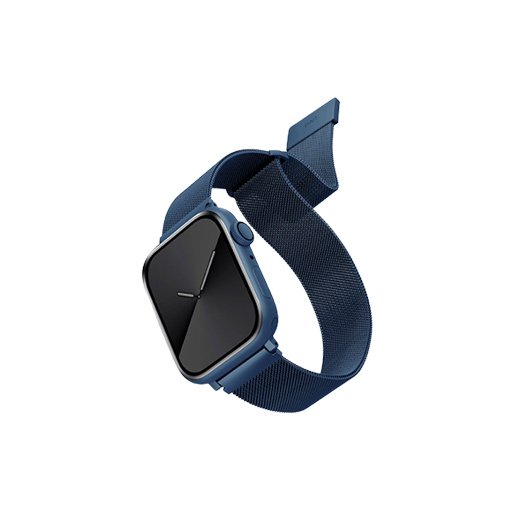 Uniq Dante Apple Watch Mesh Steel Strap 45/44/42 Mm - Cobalt (Cobalt Blue)