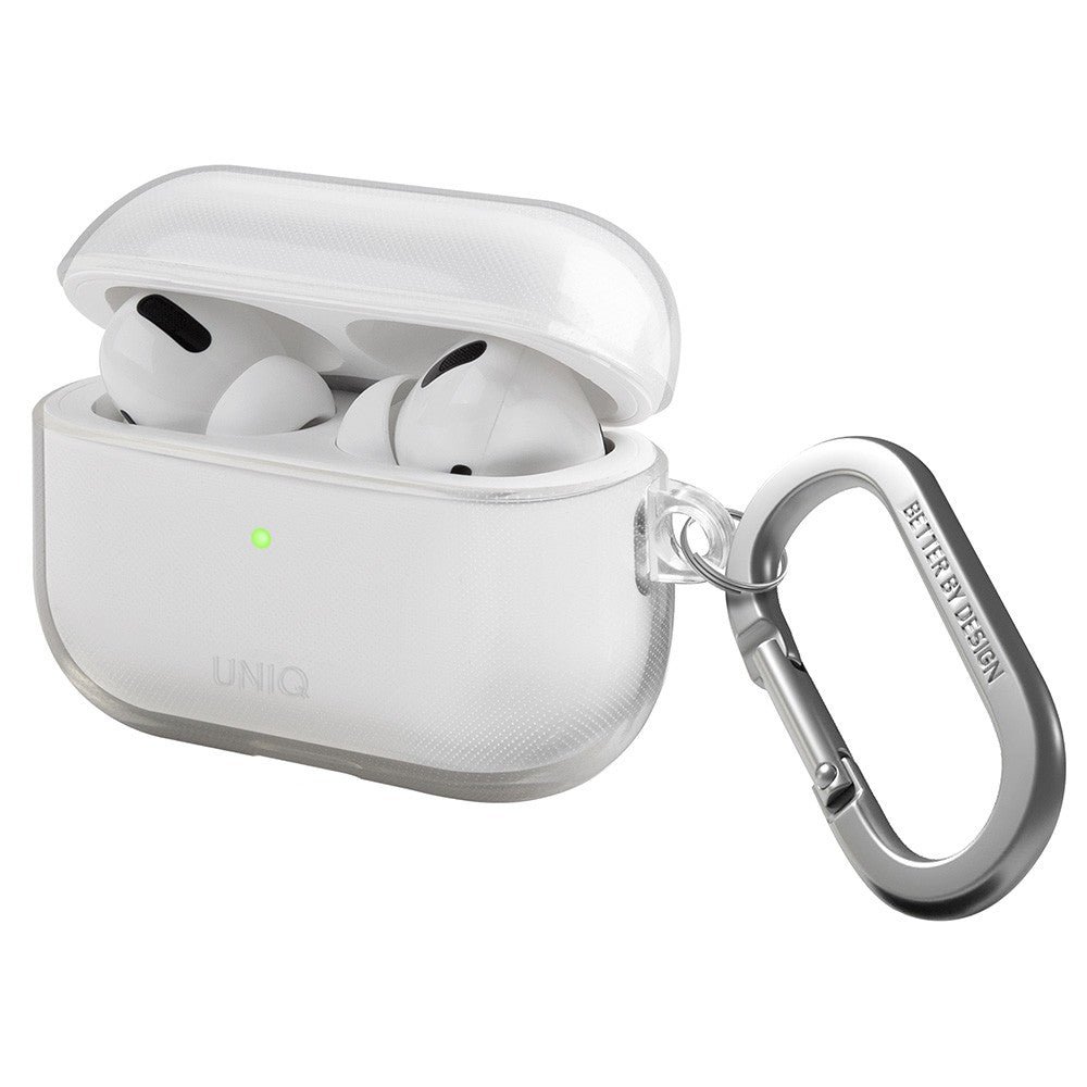 UNIQ GLASE AIRPODS PRO 2ND GEN (2022) HANG CASE - GLOSSY CLEAR (CLEAR)