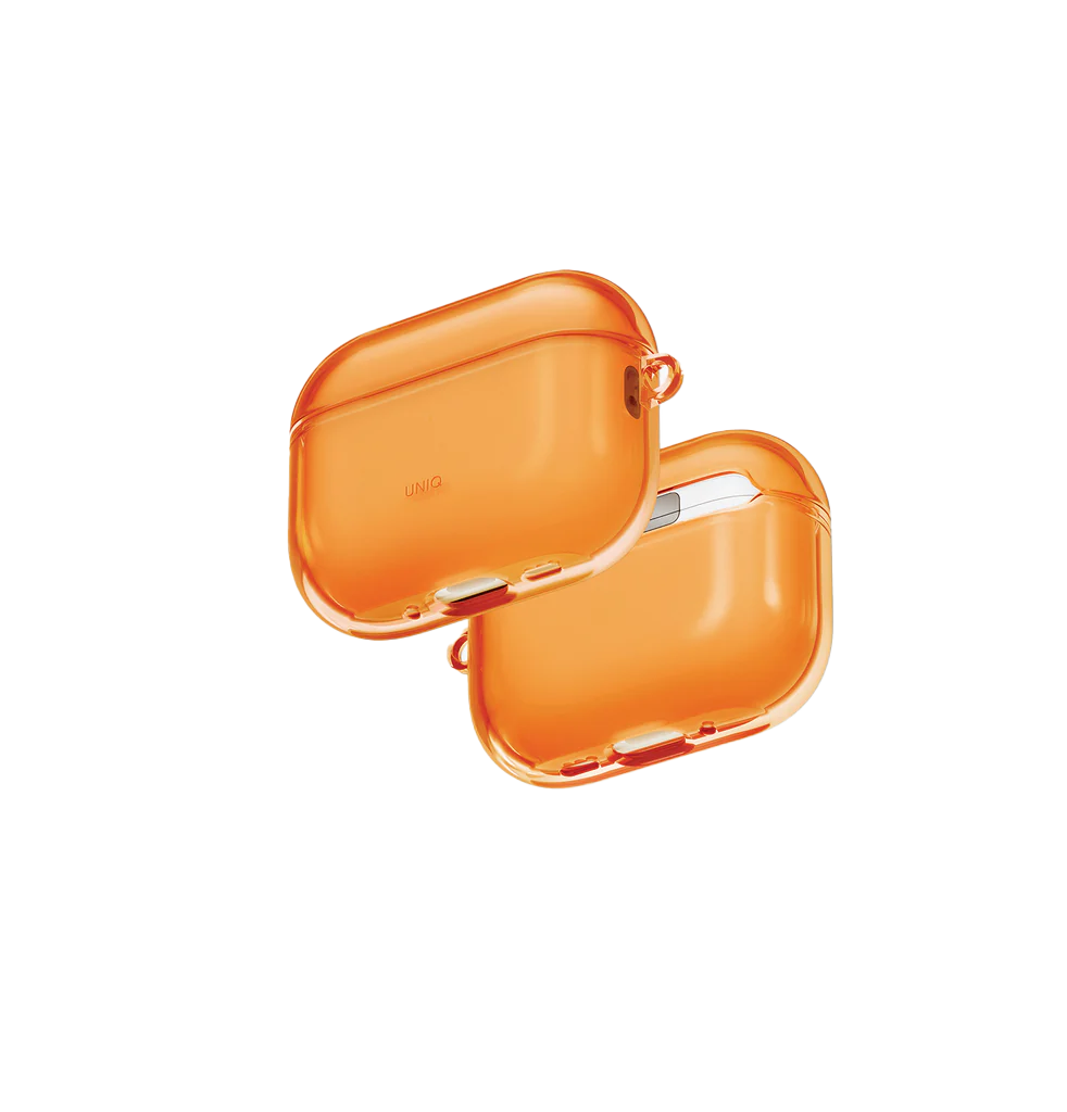 UNIQ GLASE AIRPODS PRO 3RD GEN HANG CASE - GOLDEN CITRUS (GOLDEN CITRUS)