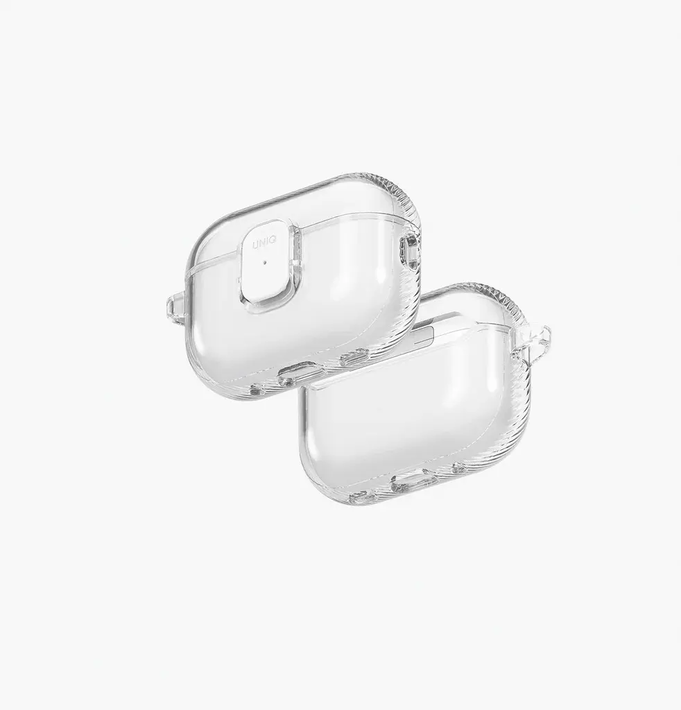 UNIQ GLASE PRO AIRPODS PRO 3RD GEN LOCK CASE - GLOSSY CLEAR (GLOSSY CLEAR)
