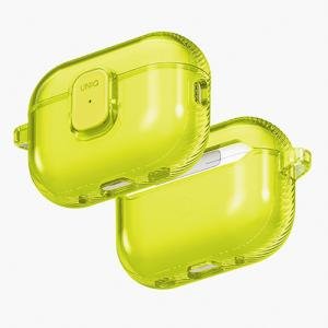 UNIQ GLASE PRO AIRPODS PRO 3RD GEN LOCK CASE - LIGHT LIME (LIGHT LIME)
