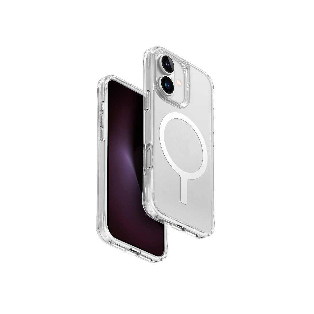UNIQ HYBRID IPHONE 16 (2024) 6.7 MAGCLICK CHARGING LIFEPRO XTREME (AF) DOVE (FROST CLEAR