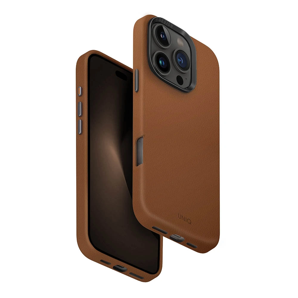 UNIQ HYBRID IPHONE 16 PRO (2024) 6.3 MAGCLICK MAGCLICK CHARGING LYDEN - CARAMEL (CARAMEL)