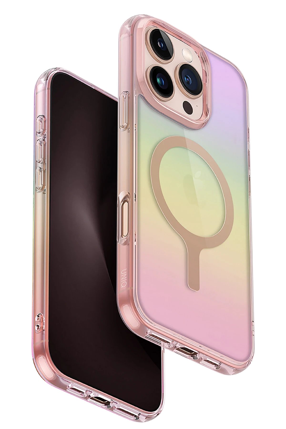 UNIQ HYBRID IPHONE 16 PRO MAX MAGCLICK CHARGING IRIDESCIA - MIDNIGHT QUARTZ (MIDNIGHT QUARTZ)