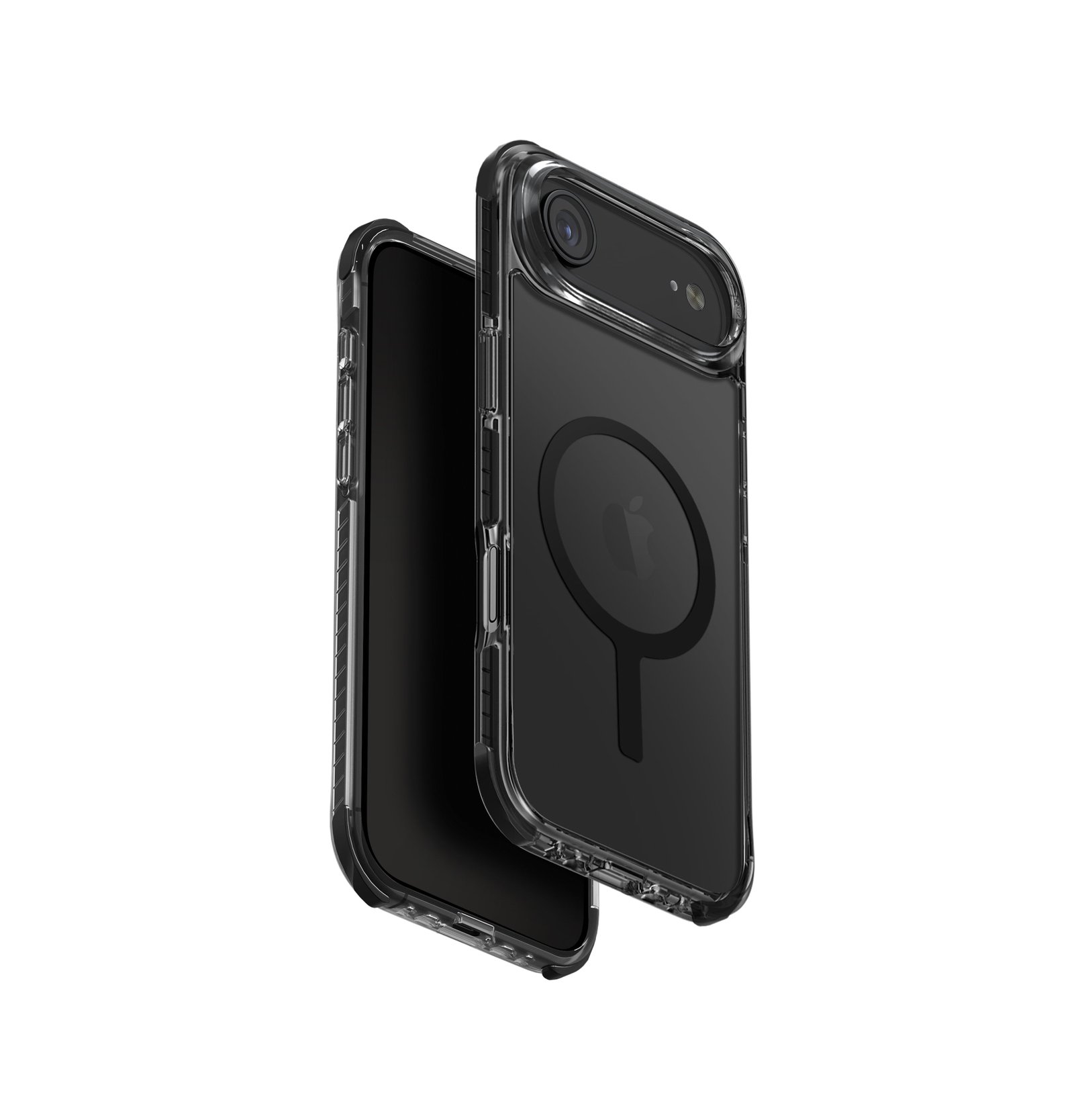 UNIQ HYBRID IPHONE 17 AIR (2025) 6.6 MAGCLICK CHARGING COMBAT - CARBON BLACK (CARBON BLACK)