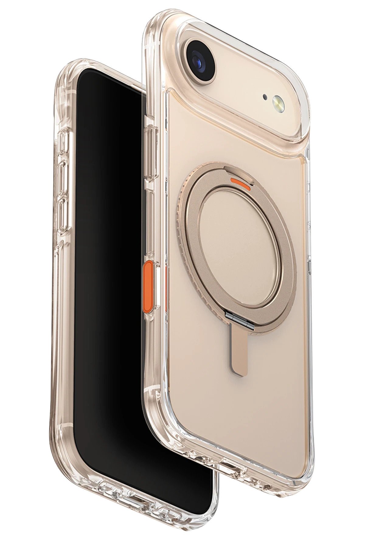 UNIQ HYBRID IPHONE 17 AIR (2025) 6.6 SWIVIX WITH 360 ROTATING KICKSTAND - TAUPE GOLD (TAUPE GOLD)