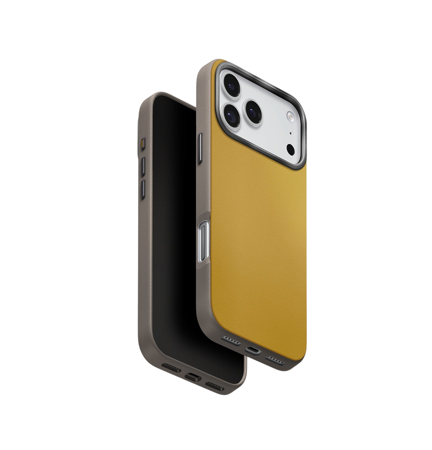UNIQ HYBRID IPHONE 17 PRO MAX (2025) 6.9 MAGCLICK CHARGING LYDEN DS - CANARY YELLOW (CANARY YELLOW/FLINT GREY)