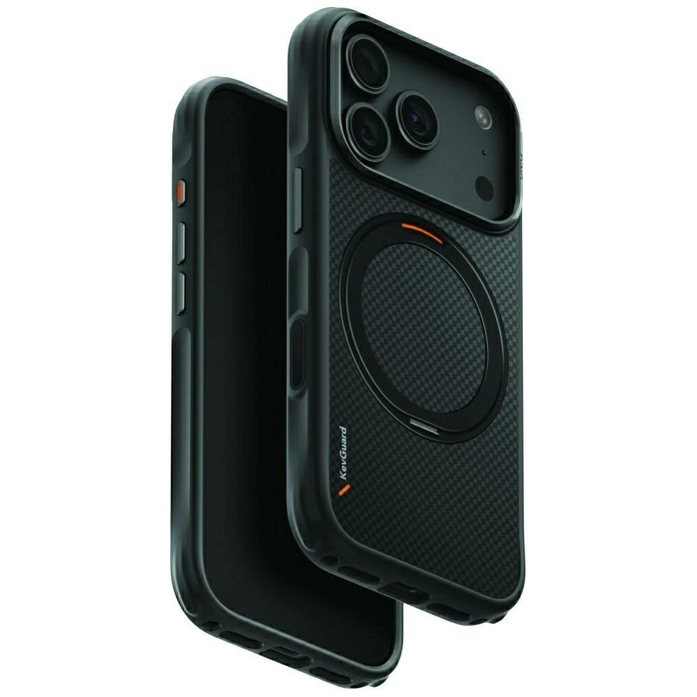 UNIQ HYBRID IPHONE 18 PRO (2026) 6.3 MAGCLICK CHARGING KEVA MŌV - CARBON BLACK
