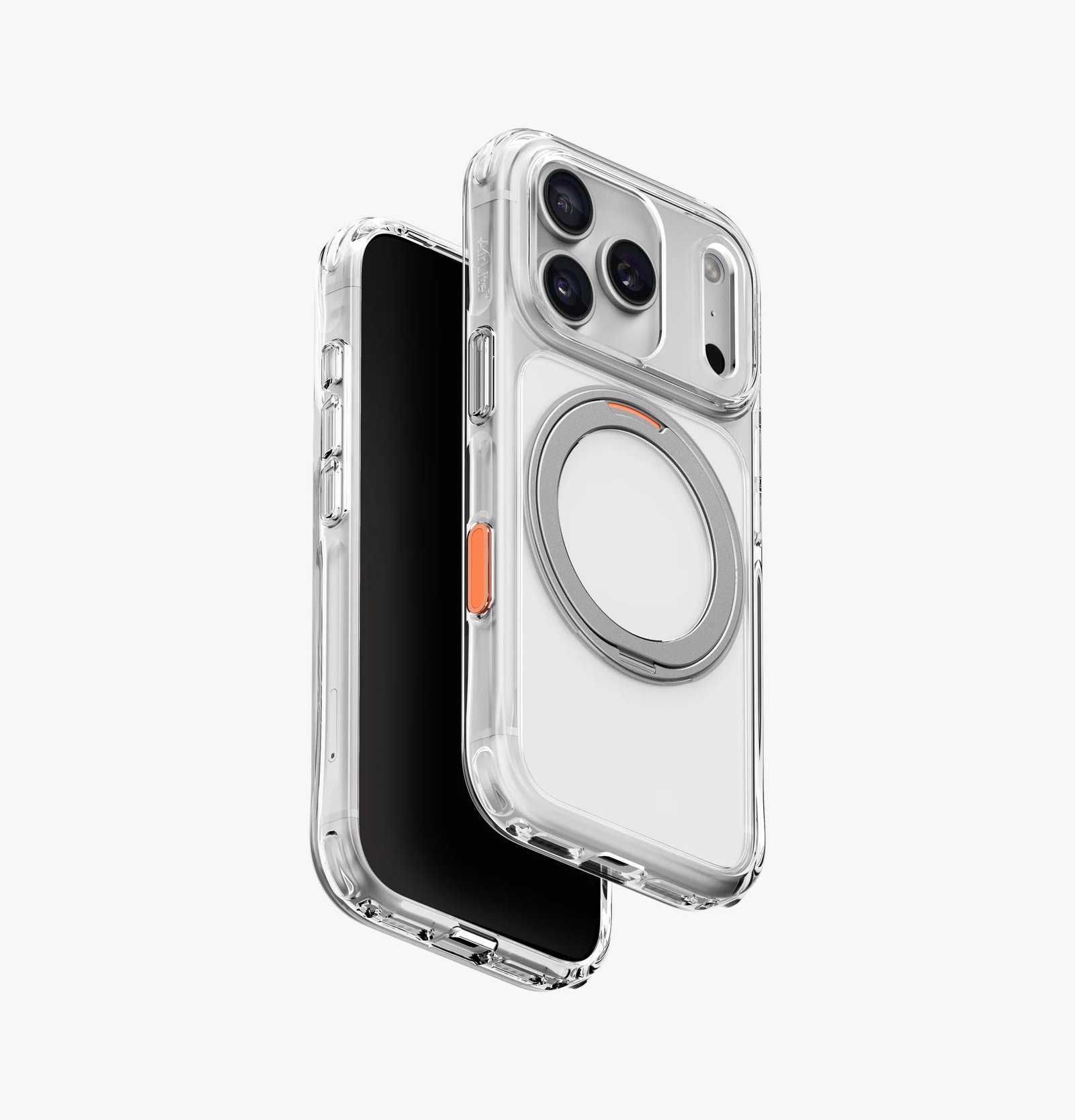 UNIQ HYBRID IPHONE 18 PRO (2026) 6.3 SWIVIX WITH 360 ROTATING KICKSTAND - LUCENT CLEAR
