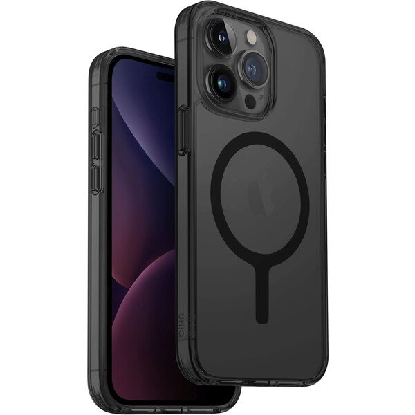 UNIQ HYBRID IPHONE PRO (2023) 6.1 MAGCLICK CHARGING LIFEPRO XTREME (AF) - SMOKE (FROST SMOKE)