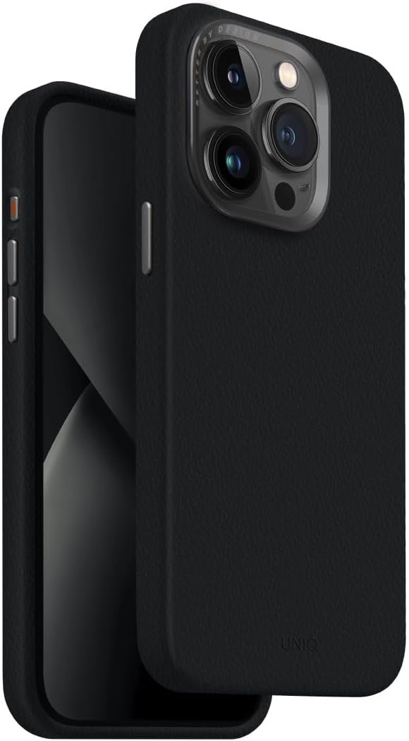 UNIQ HYBRID IPHONE PRO (2023) 6.1 MAGCLICK CHARGING LYDEN - DALLAS BLACK (BLACK)