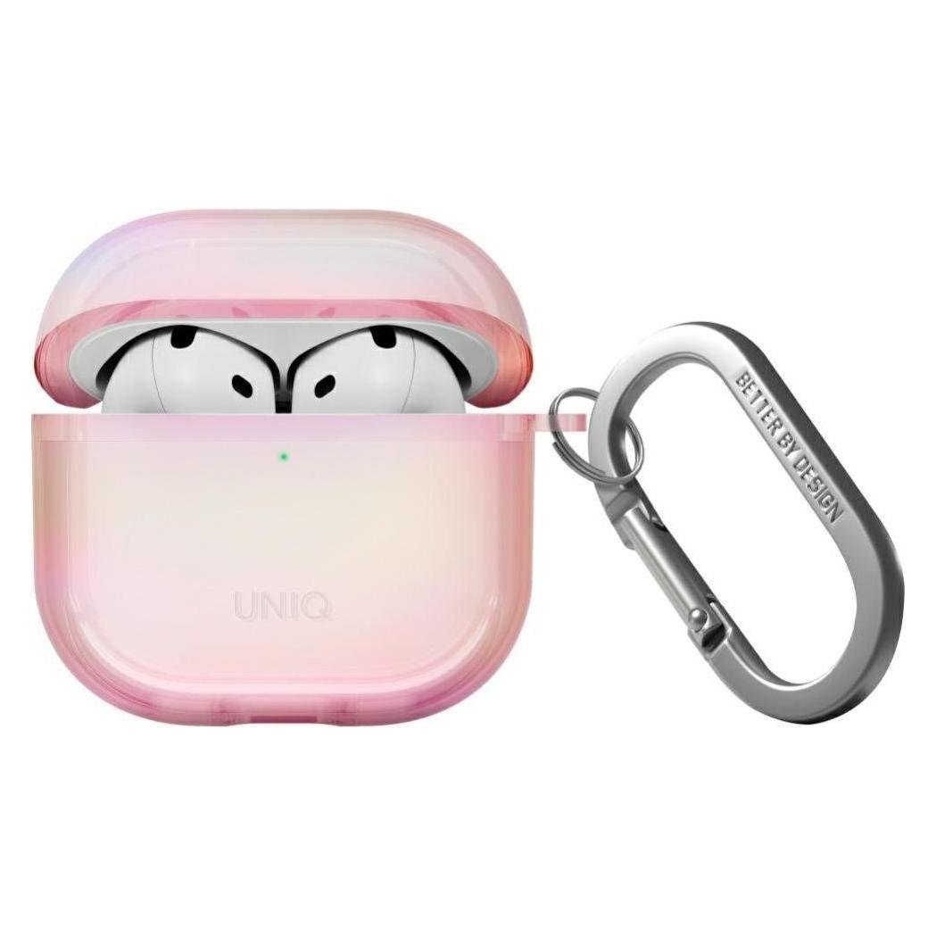 UNIQ IRIDESCIA AIRPODS 4TH GEN HANG CASE - PINK PRISM (PINK PRISM)