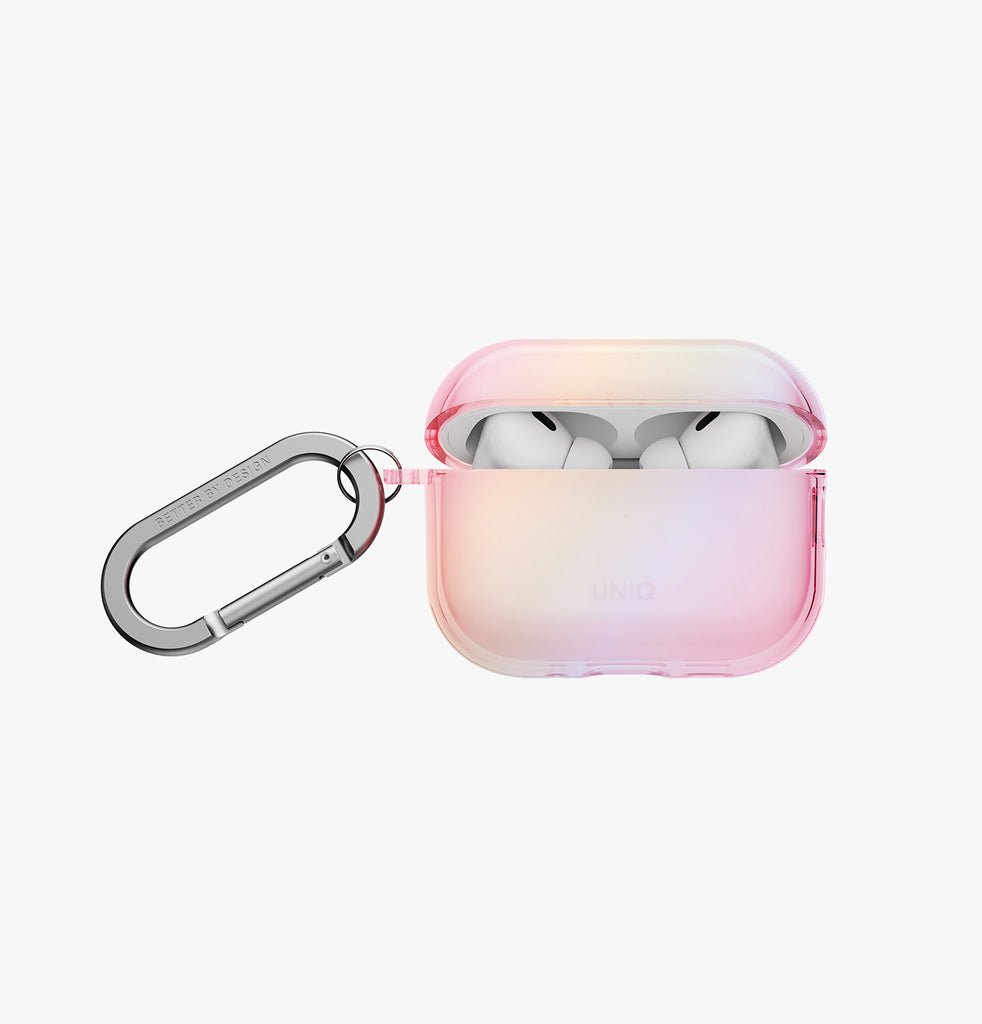 UNIQ IRIDESCIA AIRPODS PRO 3RD GEN HANG CASE - PINK PRISM (PINK PRISM)
