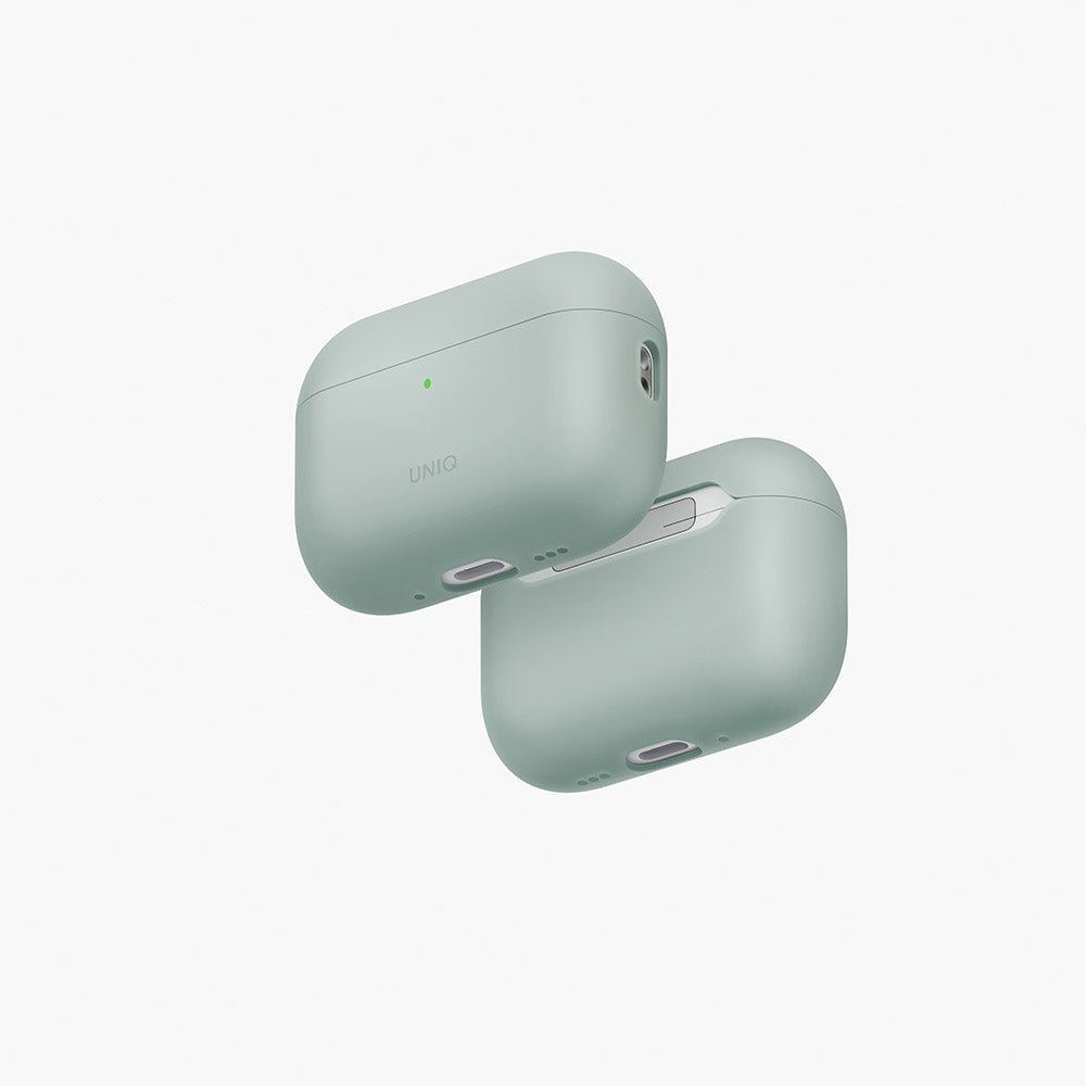 UNIQ LINO HYBRID LIQUID SILICON AIRPODS PRO 3RD GEN CASE - ICEPLANT GREEN (ICEPLANT GREEN)