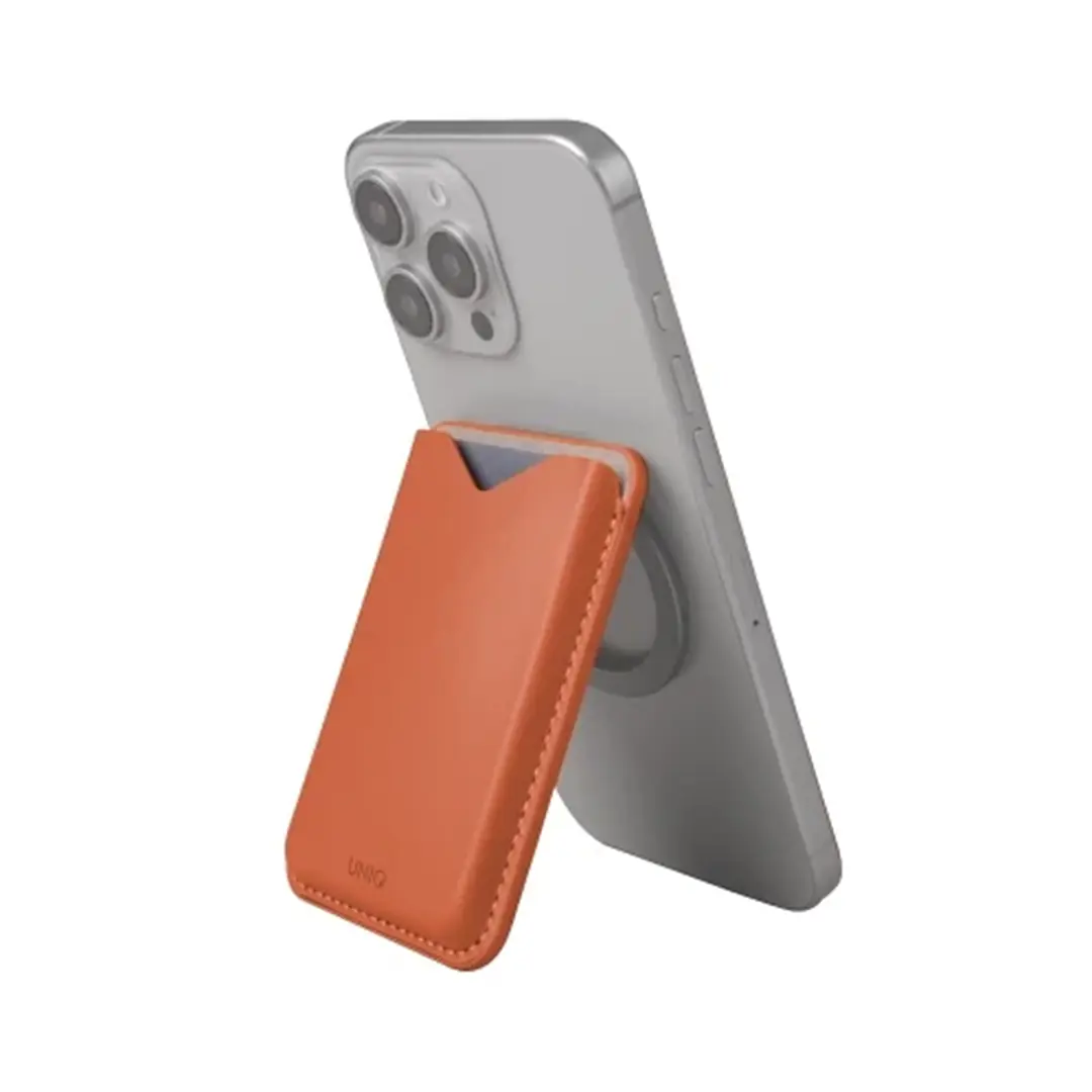 Uniq Lyden Evo Magnetic Stand Card Holder - Terracotta (Terracotta)