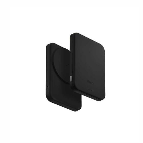UNIQ LYDEN LEXA 5000MAH MAGNETIC FAST WIRELESS USB-C PD POWER BANK - DALLAS BLACK ( DALLAS BLACK)
