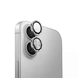 UNIQ OPTIX IPHONE 16 PRO (2024) 6.3/6.9 ALUMINIUM CAMERA LENS PROTECTOR - TITANIUM (GREY)